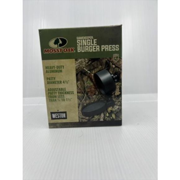 Mossy Oak Single Burger Press - Picture 1 of 2